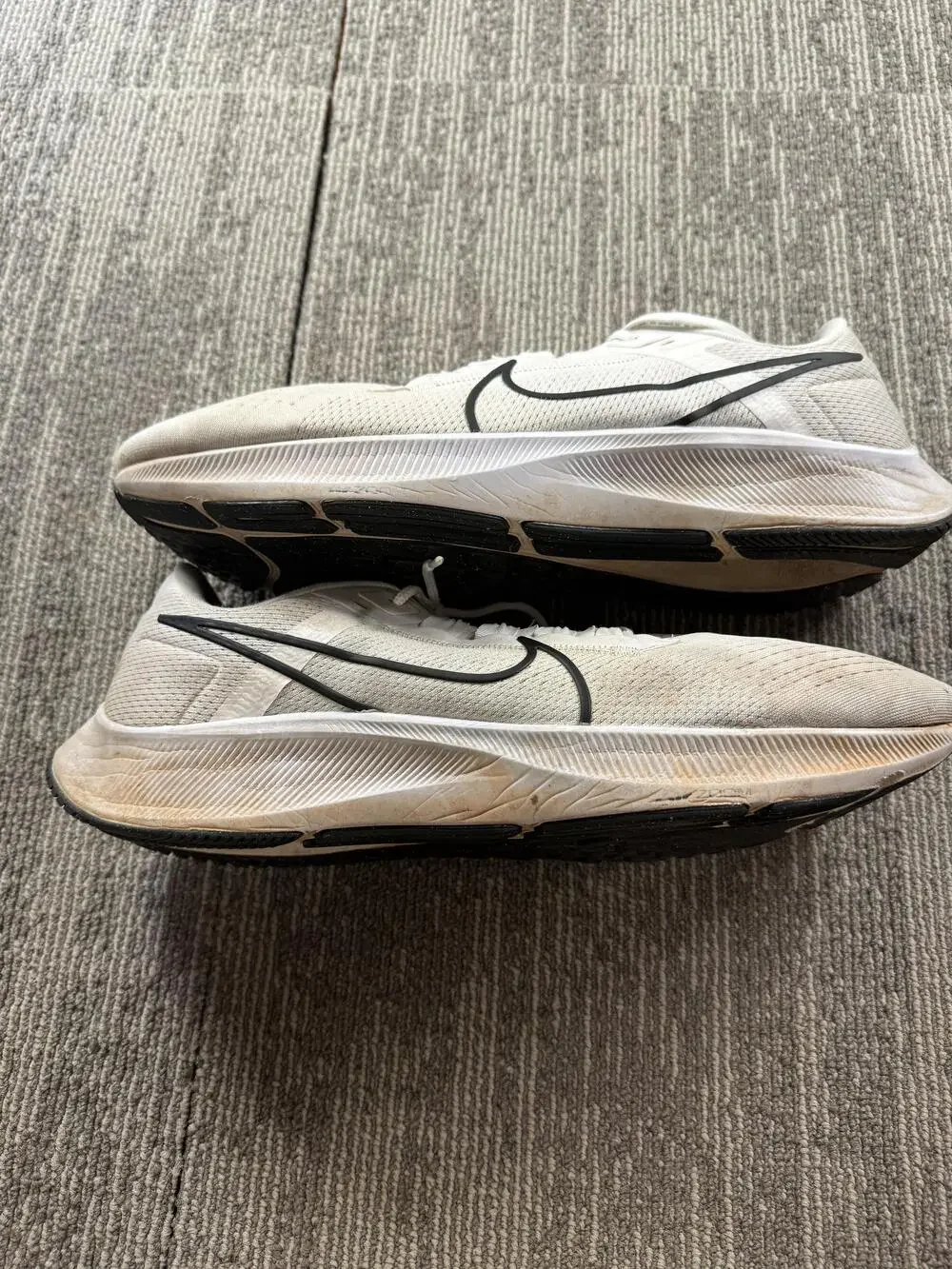 Nike Shoes Mens Size 14 White Mesh Road Running Athletic Sneakers CZ1893-100